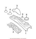 Genuine Oem Console Cup Holder Bezel 51167127912 For Mini. Fixed Price $66.17.