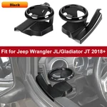 2XFRONT Door Water Drink Cup Holder Mount Accessories For 18+JEEP Wrangler Jl Jt. Fixed Price $35.99.