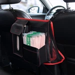 Eing Car Net Pocket Handbag Holder Pu Leather Between Upgrade, B-black+red. Fixed Price $17.84.
