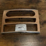 W164 X164 Mercedes Burl Wood Climate Control Trim Bezel Ml Gl Oem # 0071. Fixed Price $26.00.