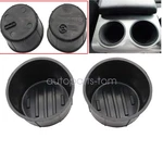 2PCS Black Rear Center Console Cup Holder Insert Liner 2003-2014 Ford F150. Fixed Price $12.75.