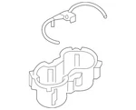 Genuine Audi Cup Holder 8W0-862-533-D-6PS. Fixed Price $88.95.