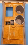 08-10 Highlander Front Center Shifter Bezel Panel Cup Drink Holder Wood Oem. Fixed Price $132.29.