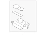 Genuine Audi Cup Holder 8K0-862-533-B-6PS. Fixed Price $60.05.