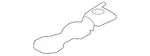 Genuine Volvo Cup Holder Mat 31389090. Fixed Price $7.49.