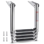 Heavy Duty Boat Telescopic 4 Step Ladder Stainless Steel Swim Platform Telesc.... Fixed Price $94.43.