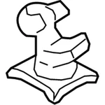 Genuine Bmw Universal Support 51-16-9-809-220 New. Fixed Price $73.71.