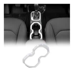Cup Holder Frame Inner Molding Trim For Jeep Renegade 2015-2024 Silver Chrome. Fixed Price $34.99.