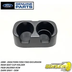 1999 - 2004 Ford F250 F350 Crew Cab Rear Backseat Dual Cup Holder Oem Dark Gray. Fixed Price $69.87.