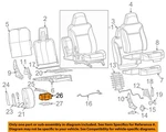 Gm Oem 06-12 Canyon Seats Tracks Rear Components-cup Holder 19121876. Fixed Price $66.49.