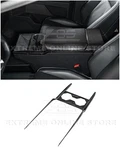 For 24-UP Tesla Cybertruck Interior Carbon Fiber Center Cup Holder Trim Cover. Fixed Price $249.98.