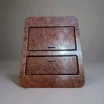 07-14 Tahoe Suburban Yukon Avalanche Center Console Woodgrain Cup Holder Oem. Fixed Price $80.50.