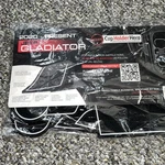 Cup Holder Hero Jeep Gladiator 2020-PRESENT Black With White Trim New 21 Piece. Fixed Price $12.00.