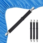 Beadnova Bed Sheet Straps 4 Pcs Holders Fitted California King. Fixed Price $8.96.