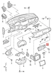 New Vw Beetle Cabriolet Bettle Novo Fusca Antislip Mat 5C1857105 Original. Fixed Price $42.45.
