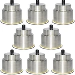 Set Of 8 Stainless Steel Cup Drink Holder Insert W/ Drain Marine Boat Rv Camper. Fixed Price $44.99.