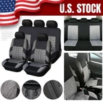 For Jeep Full Set Polyester Cloth Car Seat Covers Protector Front Rear Cushion. Fixed Price $33.95.
