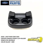 2000 - 2007 Ford Excursion F250 F350 Front Center Console Cup Holder Black Oem. Fixed Price $38.58.