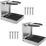 4" X Stainless Steel Folding Drink Cup Holder For Marine Boat Car (2 Pack). Fixed Price $34.99.