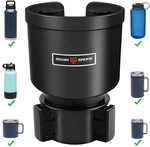 Upgraded Car Cup Holder Expander Adapter With Offset Adjustable Base, Compatible. Fixed Price $29.34.