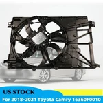 Engine Radiator Cooling Fan Assembly For 2018-2021 Toyota Camry 2.5L 16360F0010. Fixed Price $93.59.