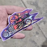 1932 Ford Hot Rod Sedan Sticker Devil Decal Vtg Style Drag Racing Nhra Street V8. Fixed Price $9.99.