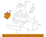 Chrysler Oem 03-04 Intrepid Console Center-cup Holder XQ35WL8AA. Fixed Price $36.39.