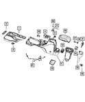 Genuine Mopar Cup Holder Lamp 5KX37DX9AB. Fixed Price $70.97.