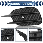 2138856700 Left Fog Light Grille For Mercedes-benz W213 E300 E350 2017-2020. Fixed Price $15.99.