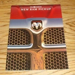 Original 1994 Dodge Ram Pickup Truck Deluxe Sales Brochure 1500 2500 3500. Fixed Price $15.00.