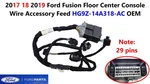 Ford Fusion 2017 2019 Floor Console Accessory Wire Feed HG9Z 14A318. Fixed Price $40.00.