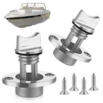 Ripeng 2 Pack Boat Drain Plug Stainless Steel Marine Oval Black. Fixed Price $24.24.