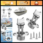 2 Pack Stainless Steel Boat Drain Plug Kit - Oval Garboard Transom, 1" Hole, Wat. Fixed Price $27.99.