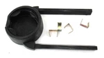 06-10 Vw Beetle Center Console Back Seat Sliding Cup Holder Black Rear Oem. Fixed Price $70.00.