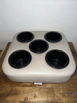 Cushion Buddy Portable 4-CUP Drink Holder Marine Boat Cubby. Fixed Price $115.00.