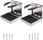 Adjustable Car Van Folding Cup Drink Holders Vehicle Boat (2 Pack). Fixed Price $36.99.