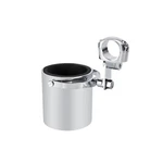 Dream Apparel Chrome Stainless Steel Adjustable Clamp Motorcycle Cup Holder. Fixed Price $36.99.