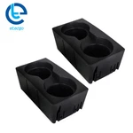 2PCS Center Console Cup Holder Fit 2011-2016 Ford F250 F350 Super Duty Black. Fixed Price $34.16.
