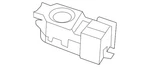 Genuine Mopar Cup Holder 1GL27DX9AA. Fixed Price $20.83.