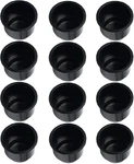 Novelbee 12PCS Black Recessed Plastic Cup Drink Holder For Boat Marine Truck Car. Fixed Price $23.09.