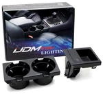 2PC Black No Rubber Coating Cup Holder & Armrest Coin Tray For Bmw E46 3 Series. Fixed Price $29.09.