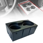 Black Front Center Console Cup Holder Ford F250 F350 F450 Super Duty 2011-16. Fixed Price $28.49.