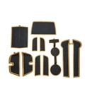 Subaru Forester Gold Interior Liners Upgrade Kit J141SSL030 11 Pc Oem Genuine. Fixed Price $74.99.