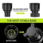 Sodaride CUPHOLDER011BK Car Expander 2 Pack Large Food Tray - Black. Fixed Price $42.49.
