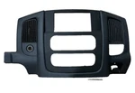 02-05 Dodge Ram 1500 Dash Radio Trim Bezel Cover Double Din Black 5HC58TRMAA. Fixed Price $149.00.