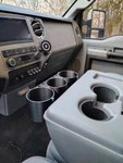 3X Cup Holder Replaces Headrest 2011-2026 Ford F150/F250/F350 Superduty. Fixed Price $80.00.