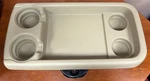 2005-2010 Honda Odyssey Front Console 4 Cup Holder Folding Tray Table Oem Tan. Fixed Price $79.00.