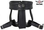Dream Apparel Black Adjustable Buckle Leather Straps Motorcycle Cup Holder. Fixed Price $23.99.