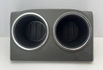 07-14 Oem Lincoln Navigator Center Console Cup Holder Bezel Black Silver. Fixed Price $47.92.