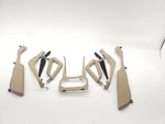 Genuine 19-26 Porsche Cayenne 9Y0 Interior Door Handle + Trim Set Mojave. Fixed Price $220.00.